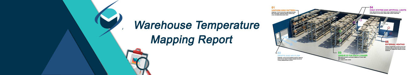 warehouse temperature mapping report