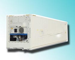 temperature mapping of refrigerated container
